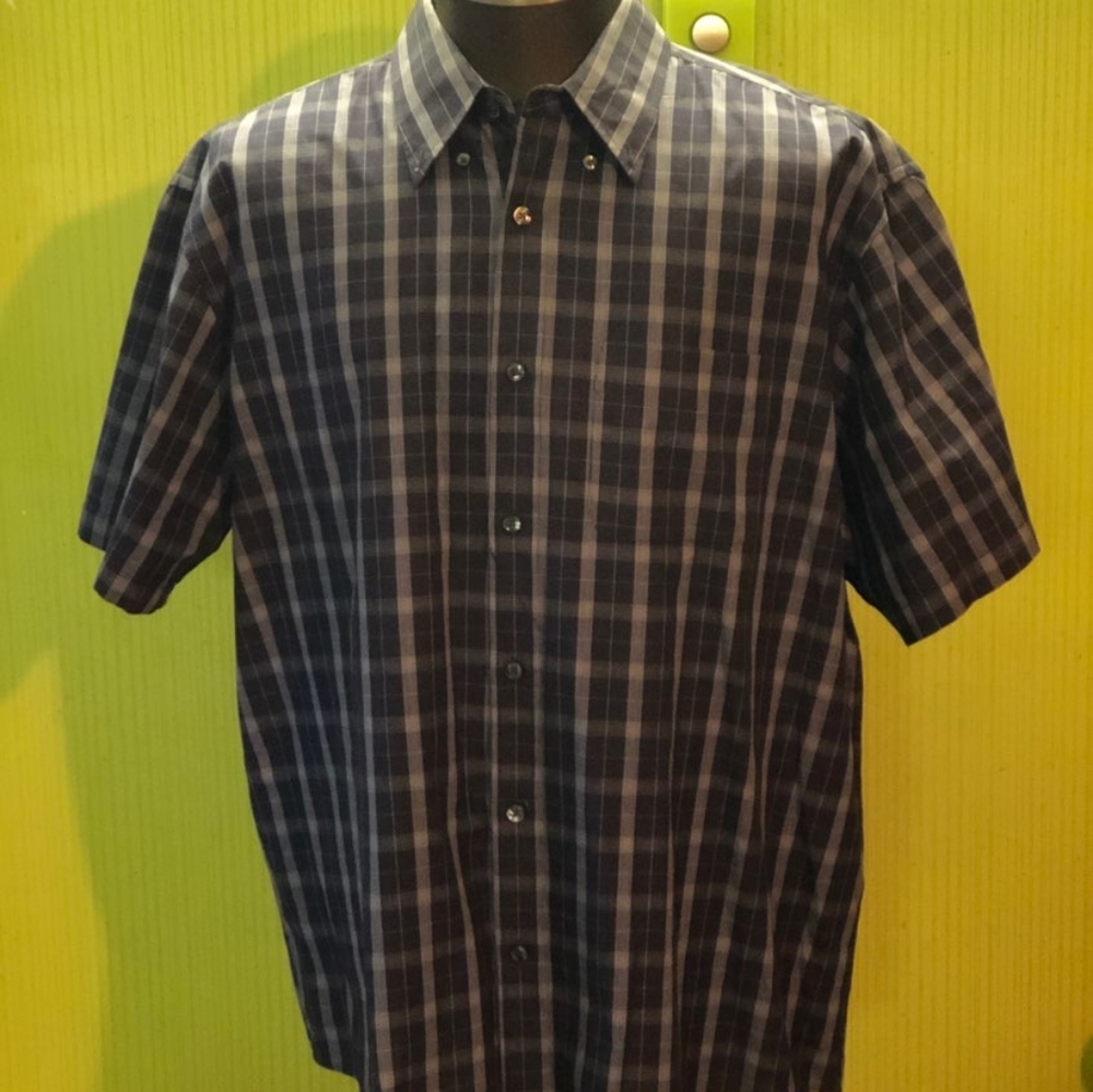 PurpleVan Heusen short sleeve button up